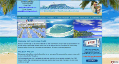 Desktop Screenshot of freecruisecredit.com